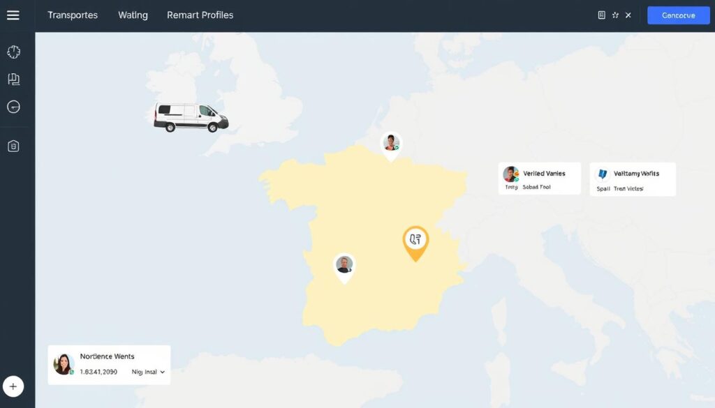 plataforma transportistas verificados España presupuestos gratis
