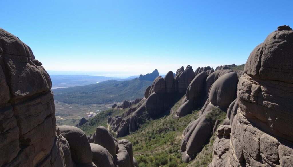 ruta sant jeroni montserrat barcelona