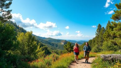 senderismo en la naturaleza de España