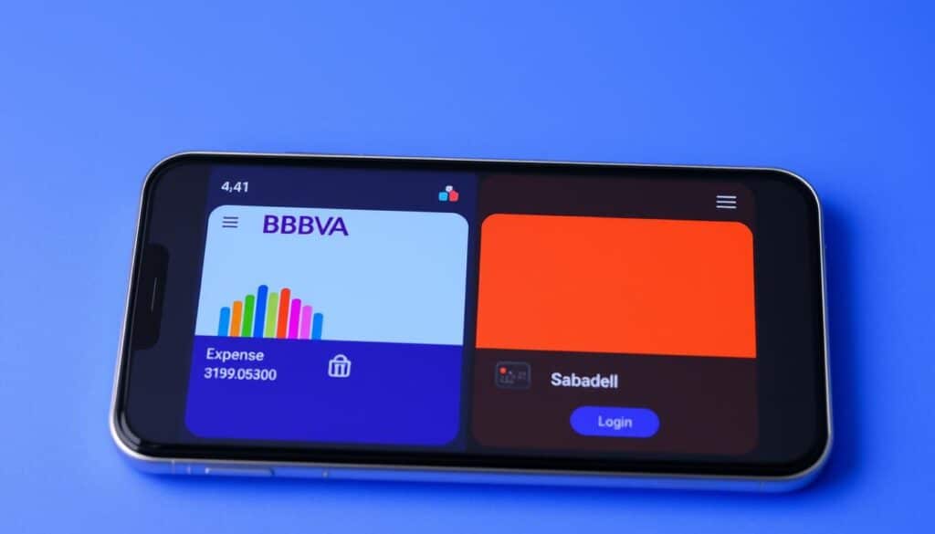 app banco BBVA Sabadell control gastos