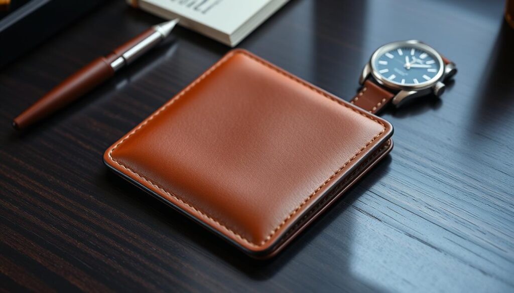 carteras de piel con compartimentos para tarjetas