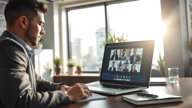 Cómo evitar distracciones durante reuniones online