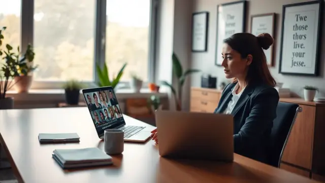 Cómo prepararte para una reunión corporativa online